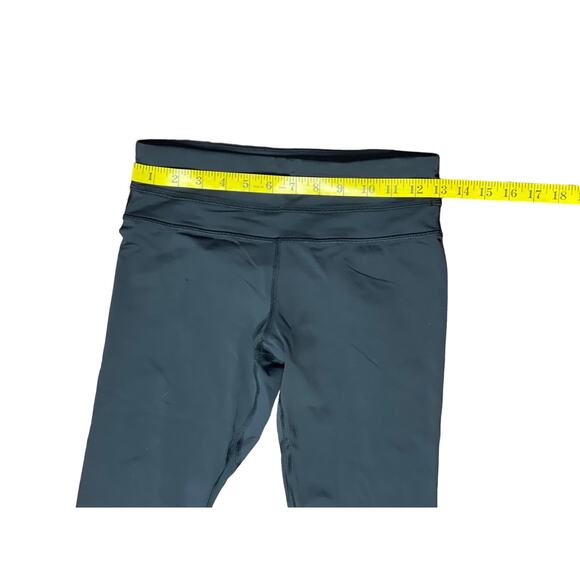 Lululemon Run Pants Leggings Womens 4 Black Capri Inspire Crop II LW6995S - Picture 2 of 7